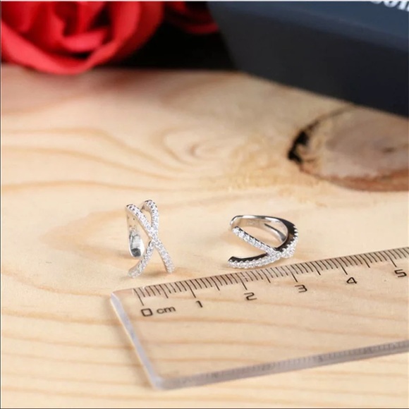 • Julia • CZ Ear Cuff - Picture 2 of 3